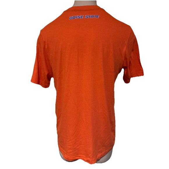 New BSU Boise State University Broncos Colosseum Orange Shirt Mens  L - Picture 5 of 8